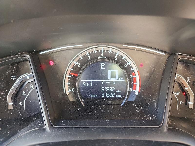 Photo 9 from auction – 2017 HONDA CIVIC with VIN 19XFC2F52HE013349