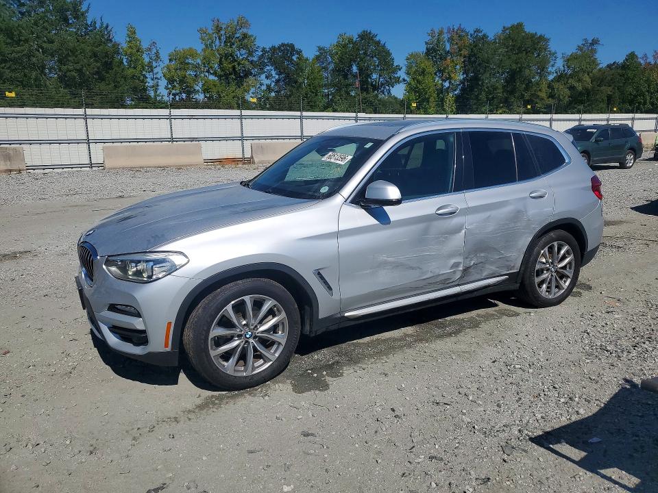 BMW X3 2019 with VIN 5UXTR7C57KLF24462 - Photo from auction