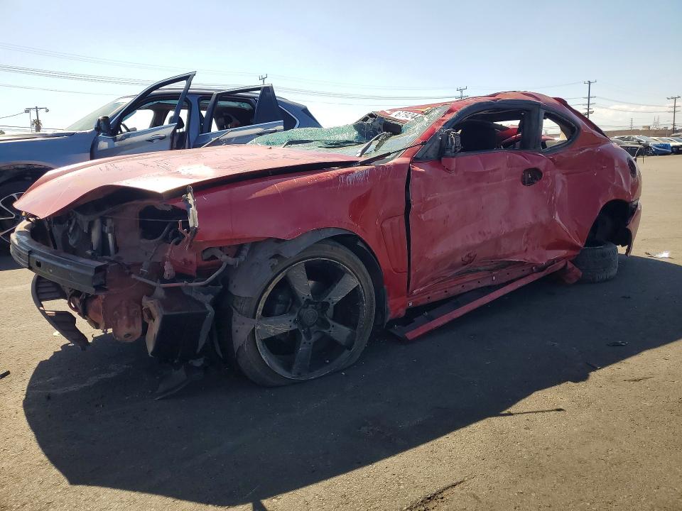 HYUNDAI TIBURON 2003 with VIN KMHHM65D63U061660 - Photo from auction