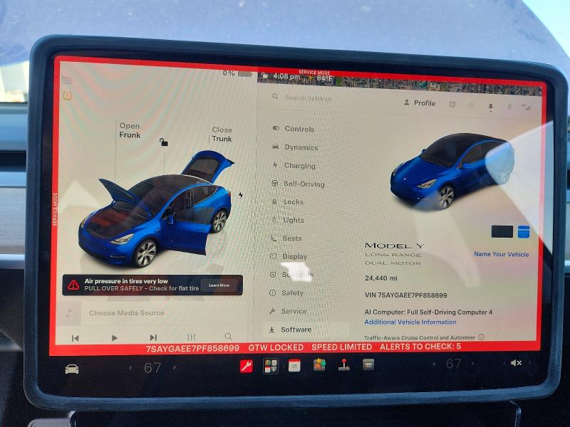 صورة رقم 9 من المزاد - 2023 TESLA MODEL Y مع VIN 7SAYGAEE7PF858699