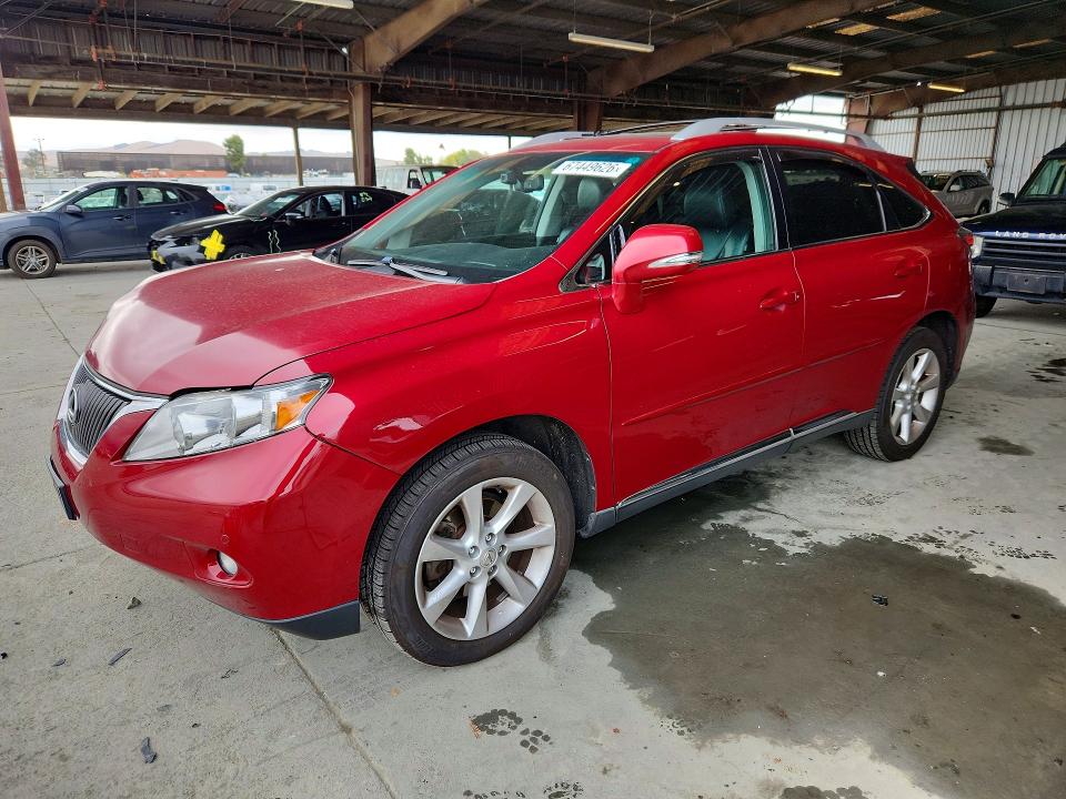 LEXUS RX 2011 with VIN 2T2BK1BA8BC114685 - Photo from auction