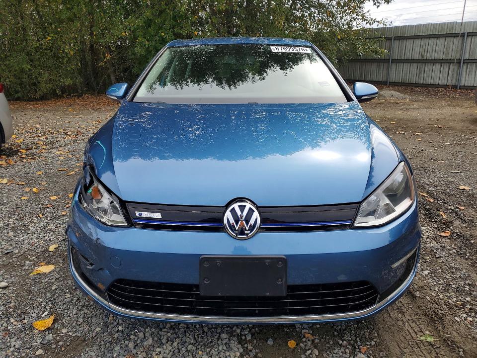 Photo 5 from auction – 2016 VOLKSWAGEN E-GOLF with VIN WVWKP7AU9GW913927