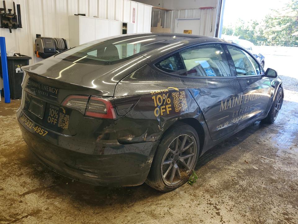 Photo 3 from auction – 2022 TESLA MODEL 3 with VIN 5YJ3E1EB7NF288655