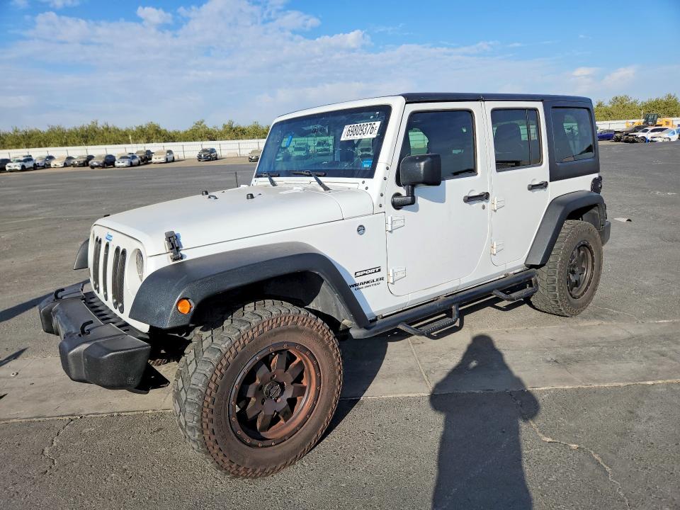 JEEP WRANGLER UNLIMITED 2017 с VIN 1C4BJWDG3HL709421 - Снимка от търг