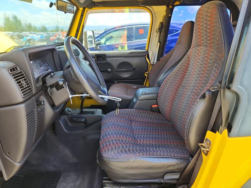 Photo 7 from auction – 2000 JEEP WRANGLER / TJ with VIN 1J4FA49S2YP744845