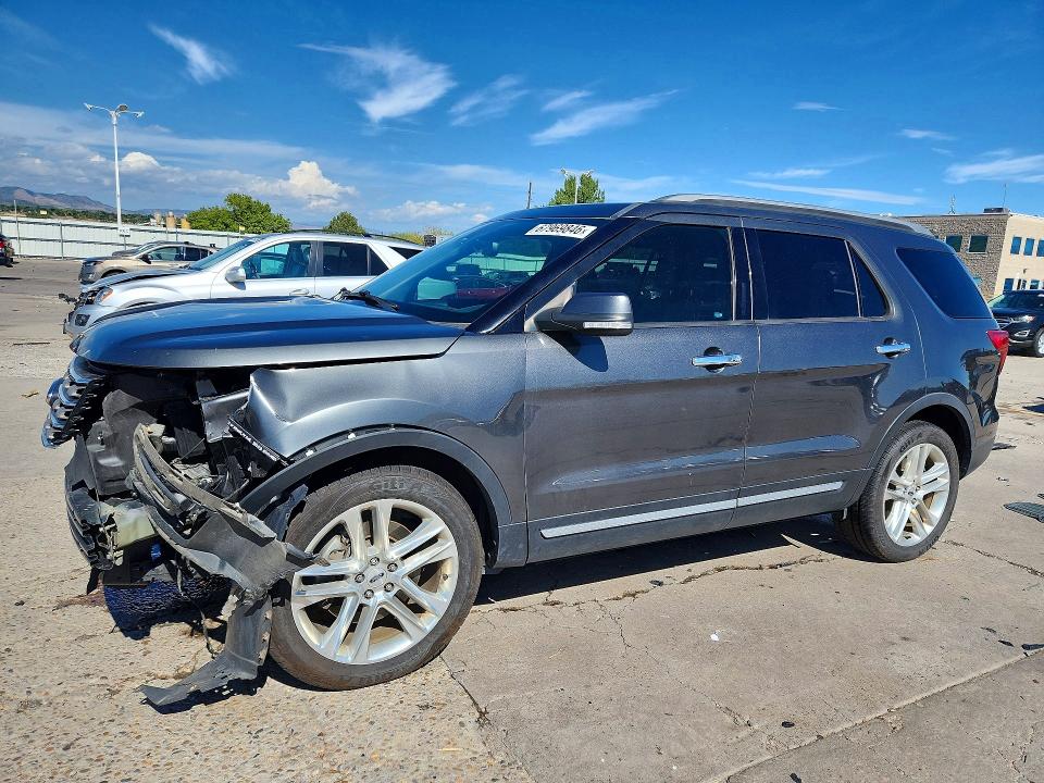 FORD EXPLORER 2017 with VIN 1FM5K7F89HGE28654 - Photo from auction