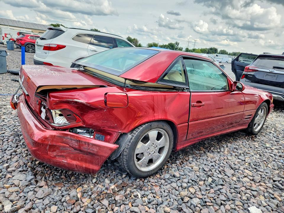 Photo 3 from auction – 2002 MERCEDES-BENZ SL with VIN WDBFA68F22F202212