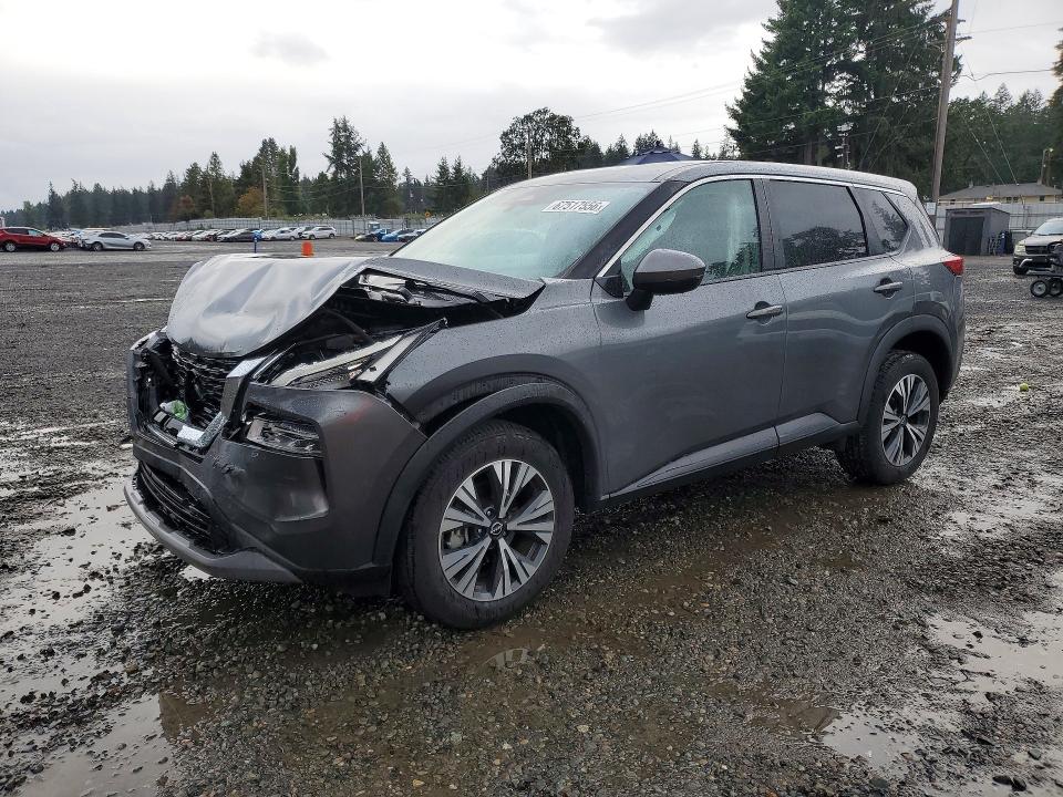 NISSAN ROGUE 2022 with VIN 5N1BT3BAXNC689554 - Photo from auction