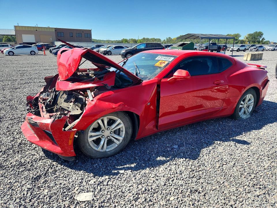 Снимка 1 от търг – 2018 CHEVROLET CAMARO с VIN 1G1FF1R75J0156561