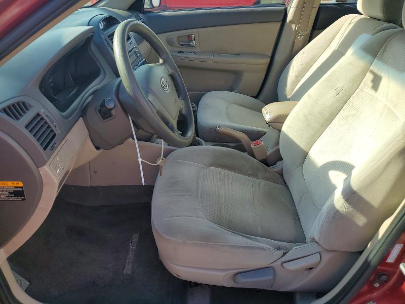Photo 7 from auction – 2008 KIA SPECTRA with VIN KNAFE121685576663