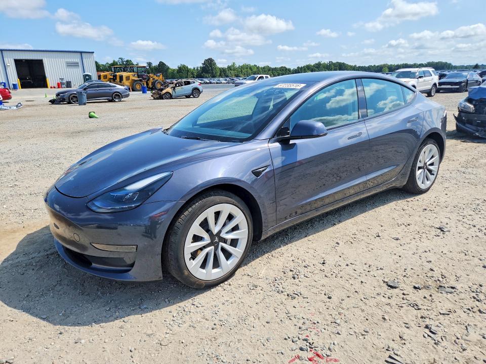 TESLA MODEL 3 2023 with VIN 5YJ3E1EA3PF437931 - Photo from auction