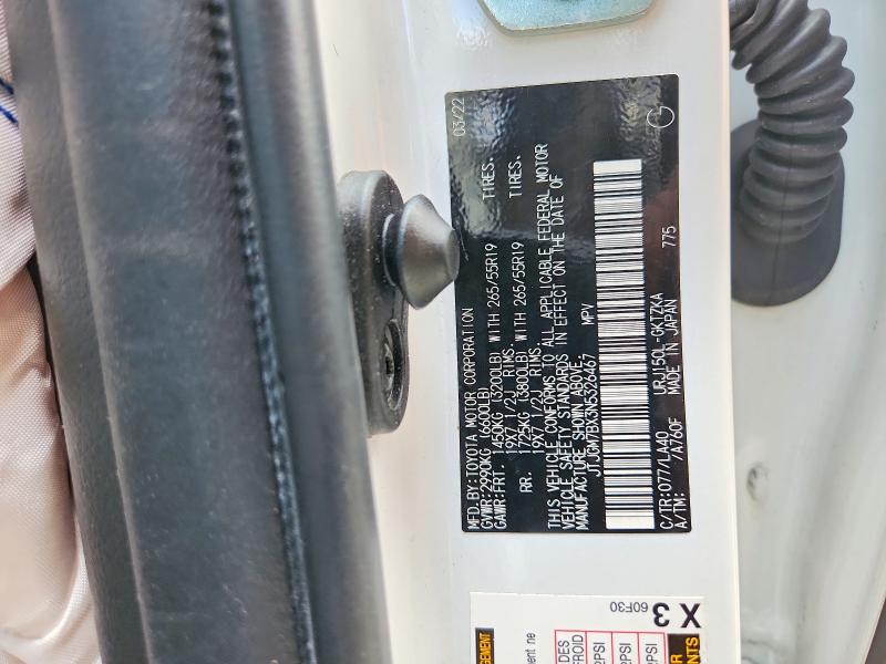 Photo 14 from auction – 2022 LEXUS GX with VIN JTJGM7BX3N5326467