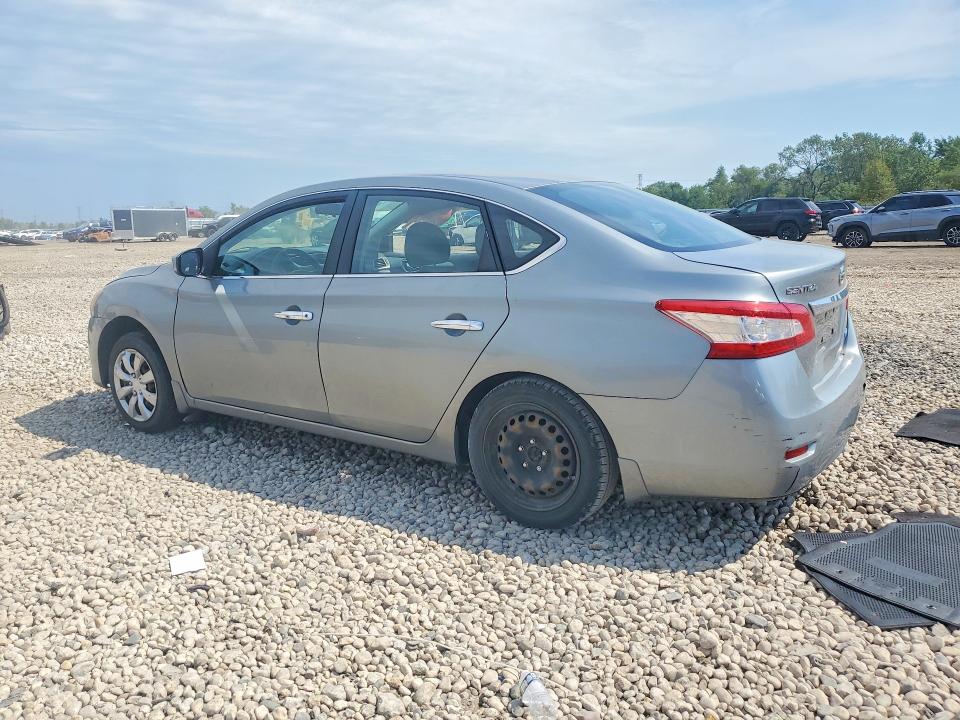 Photo 2 from auction – 2014 NISSAN SENTRA with VIN 3N1AB7AP0EL669708