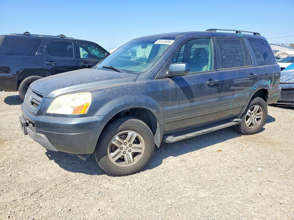 HONDA PILOT 2004 с VIN 2HKYF18534H571577 - Фото с аукциона