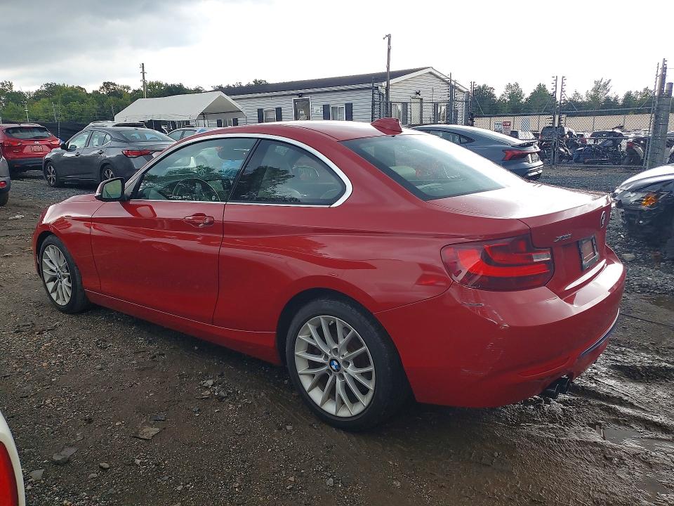 Photo 2 from auction – 2016 BMW 228 with VIN WBA1G9C58GV727098