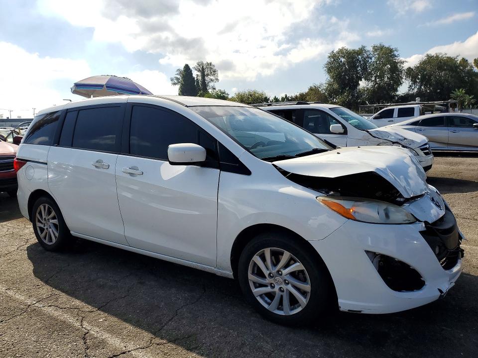 Photo 4 from auction – 2012 MAZDA 5 with VIN JM1CW2BL6C0140444