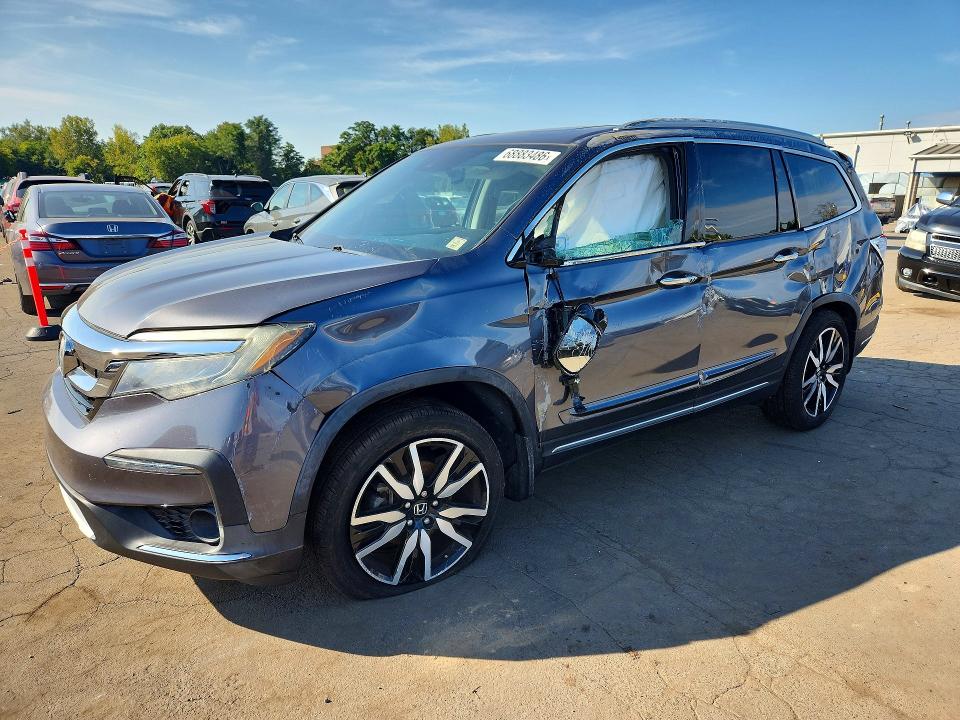 HONDA PILOT 2019 с VIN 5FNYF5H93KB020944 - Снимка от търг