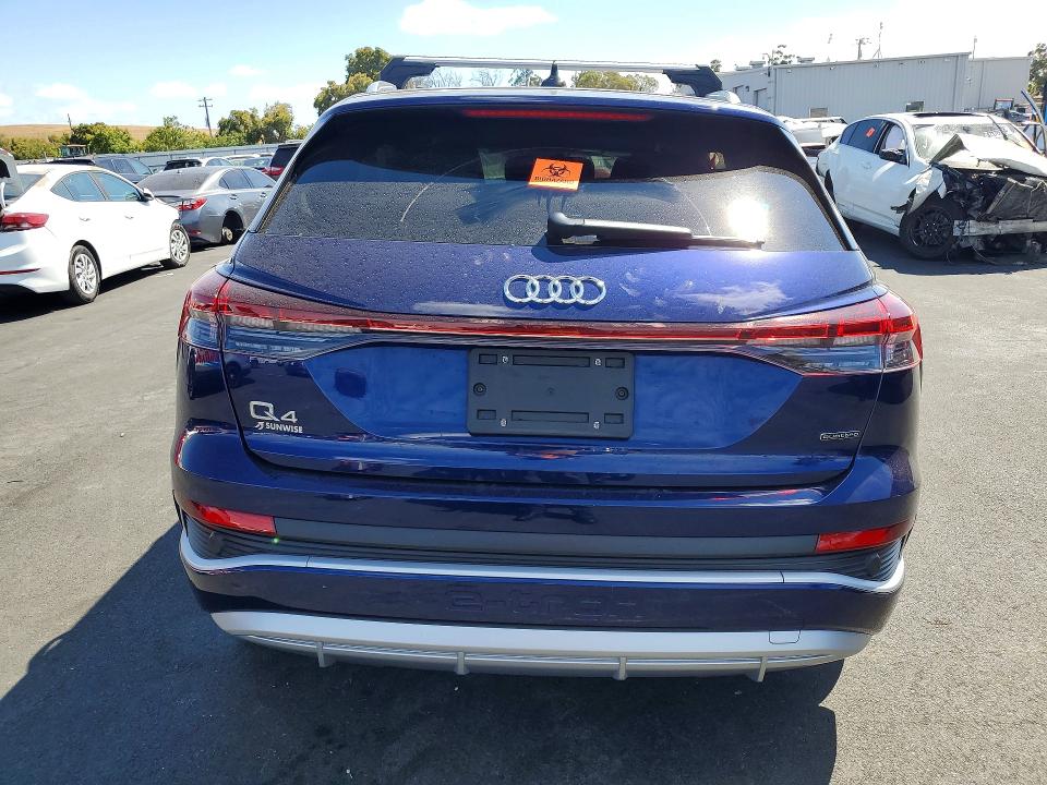 Zdjęcie 6 z aukcji – 2025 AUDI Q4 E-TRON z VIN WA1MUBFZ1SP062700