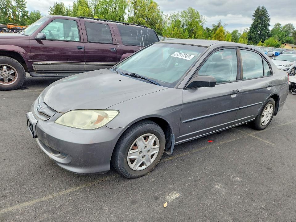 HONDA CIVIC 2005 with VIN 2HGES16425H507793 - Photo from auction