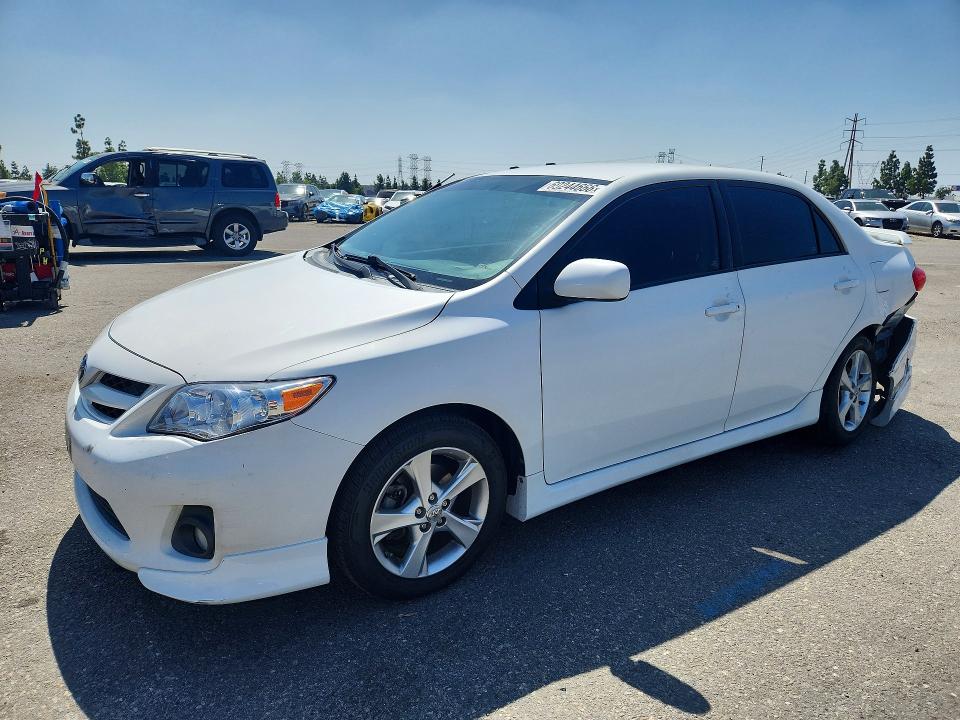 TOYOTA COROLLA 2011 with VIN 2T1BU4EE0BC674411 - Photo from auction