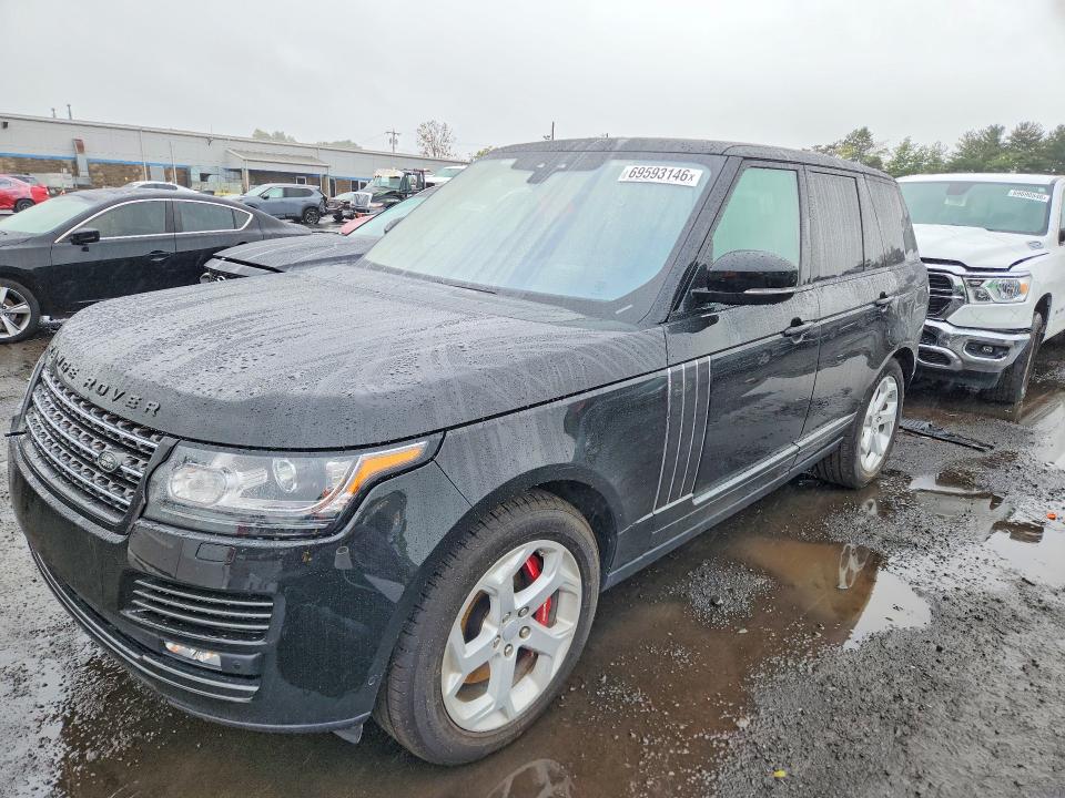 Photo 1 from auction – 2017 LAND ROVER RANGE ROVER with VIN SALGW2FE8HA335842