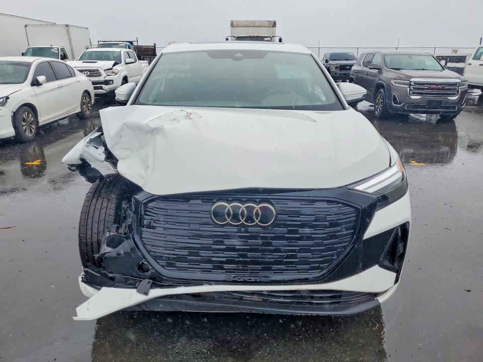 Photo 5 from auction – 2025 AUDI Q4 E-TRON with VIN WA12UBFZ4SP040830