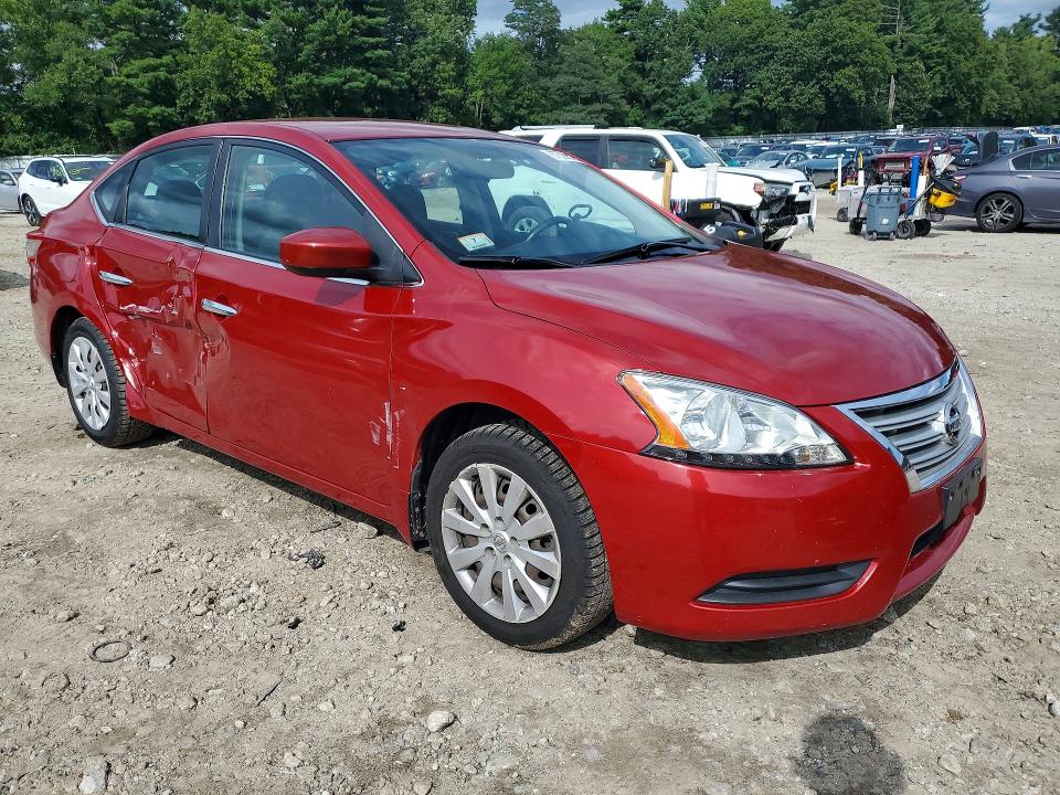 Photo 4 from auction – 2013 NISSAN SENTRA with VIN 3N1AB7AP2DL722777