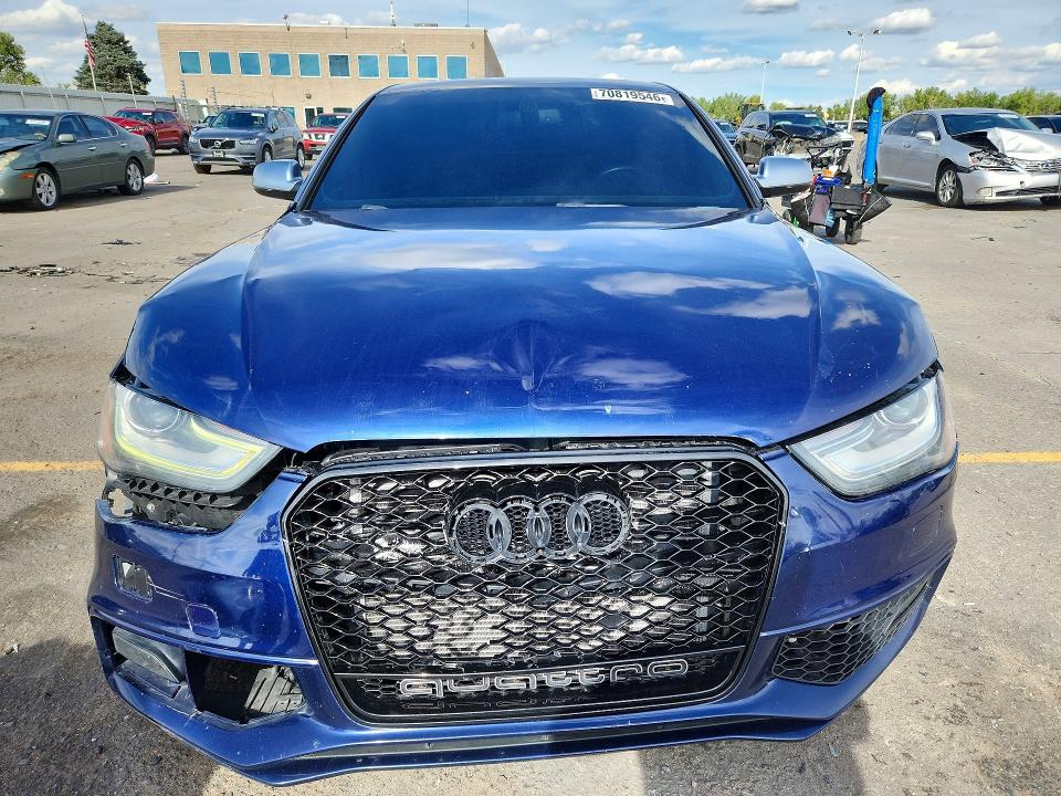 Снимка 5 от търг – 2013 AUDI S4 с VIN WAUBGAFLXDA104617