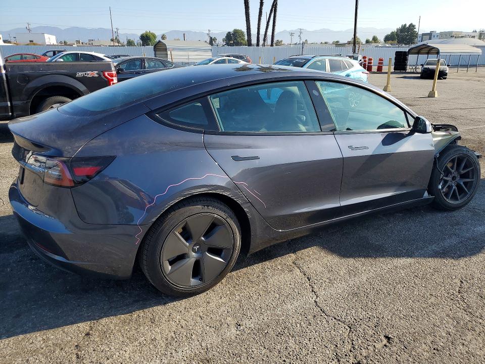 Фото 3 с аукциона – 2023 TESLA MODEL 3 с VIN 5YJ3E1EA1PF515994