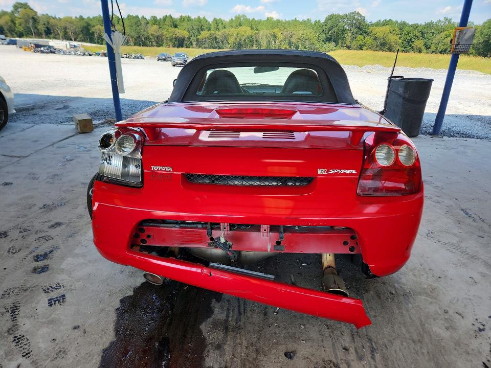 Photo 6 from auction – 2005 TOYOTA MR2 SPYDER with VIN JTDFR320150070841