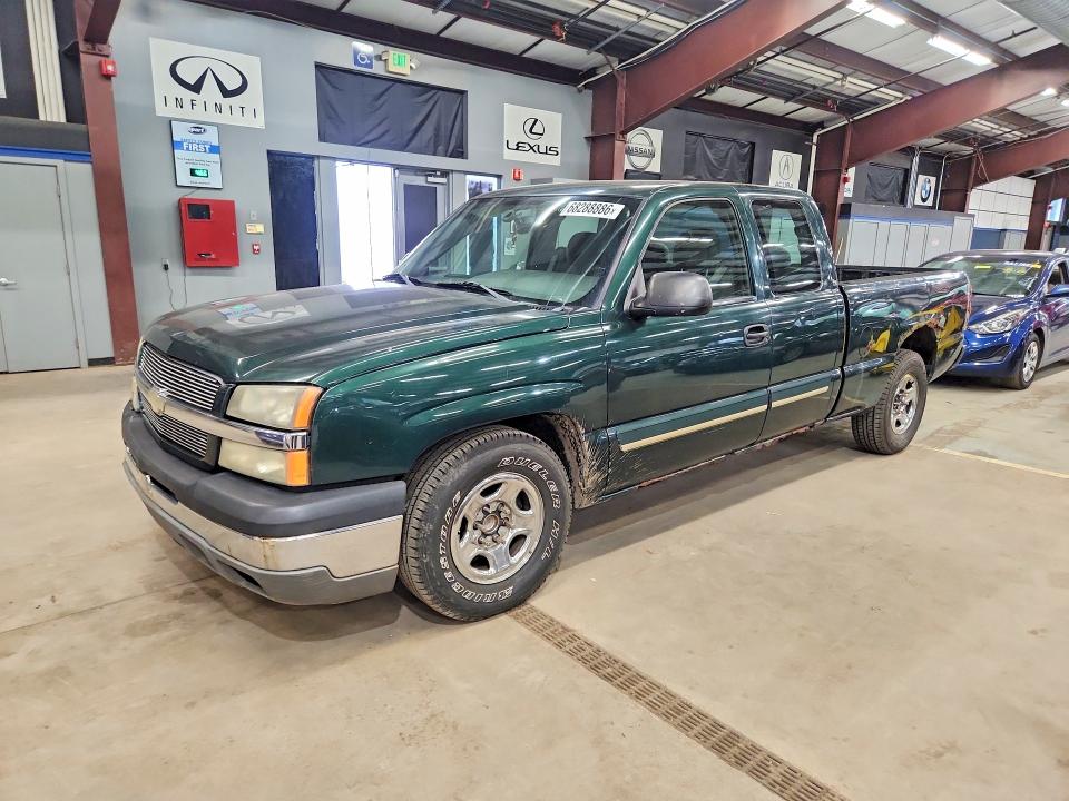 CHEVROLET SILVERADO 2004 with VIN 2GCEC19TX41297059 - Photo from auction