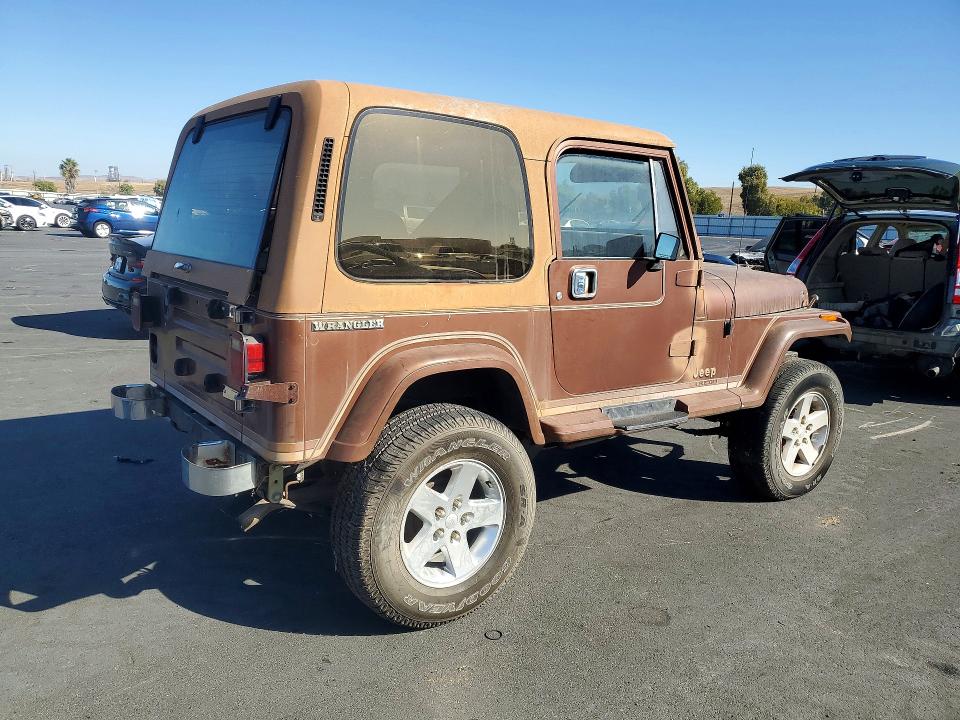 Photo 3 from auction – 1987 JEEP WRANGLER with VIN 2BCCV8148HB536799