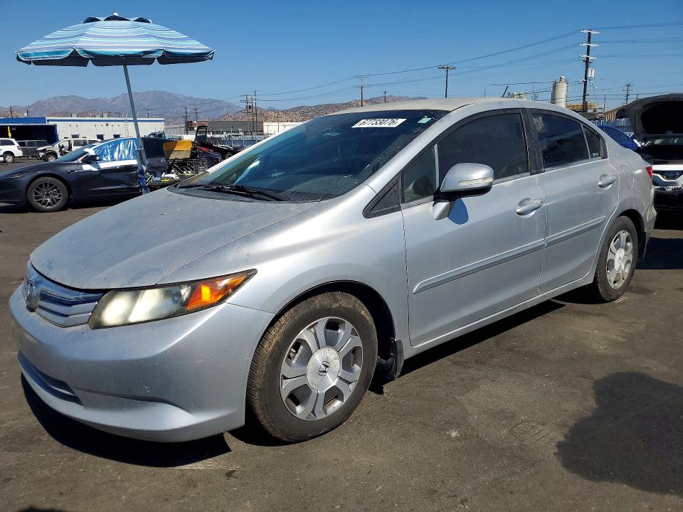 HONDA CIVIC 2012 with VIN JHMFB4F32CS002580 - Photo from auction