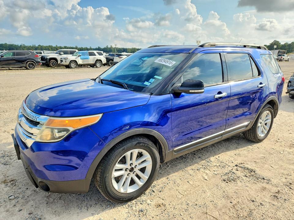 FORD EXPLORER 2013 with VIN 1FM5K7D95DGB19575 - Photo from auction