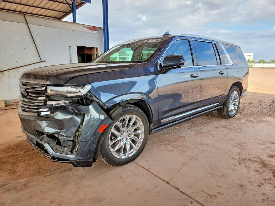 CADILLAC ESCALADE 2021 with VIN 1GYS4MKL9MR170347 - Photo from auction