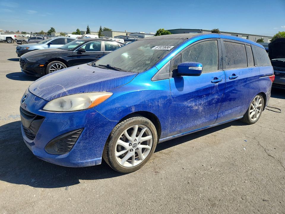 MAZDA 5 2013 with VIN JM1CW2BL3D0156828 - Photo from auction