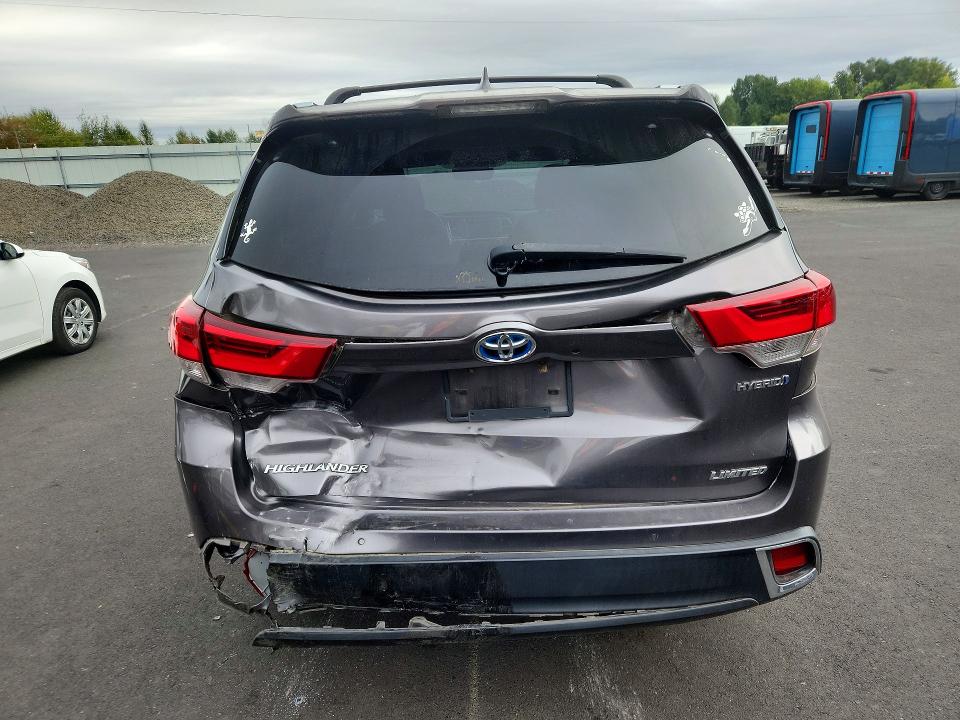 Photo 6 from auction – 2019 TOYOTA HIGHLANDER HYBRID with VIN 5TDDGRFH3KS062913