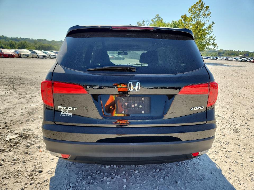 Photo 6 from auction – 2018 HONDA PILOT with VIN 5FNYF6H55JB017139
