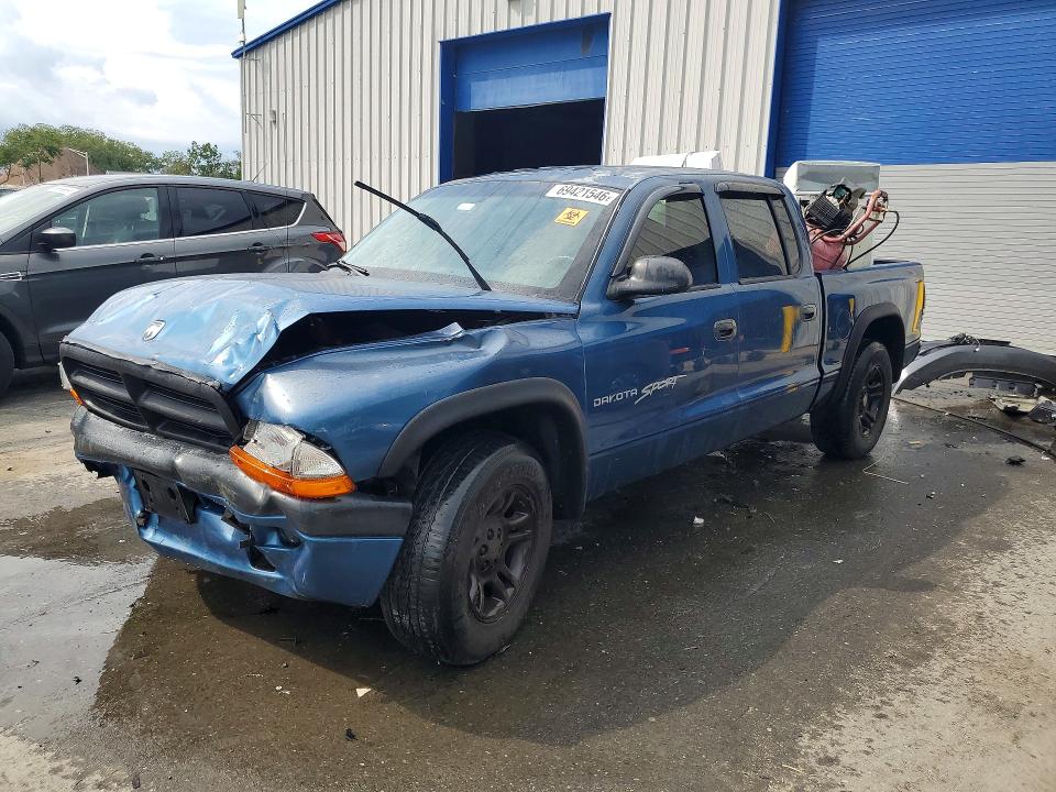 DODGE DAKOTA 2001 with VIN 1B7HL2AN01S343767 - Photo from auction