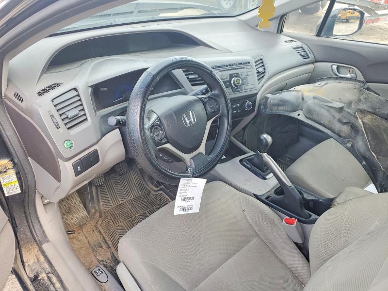 Photo 8 from auction – 2012 HONDA CIVIC with VIN 2HGFB2E40CH056341