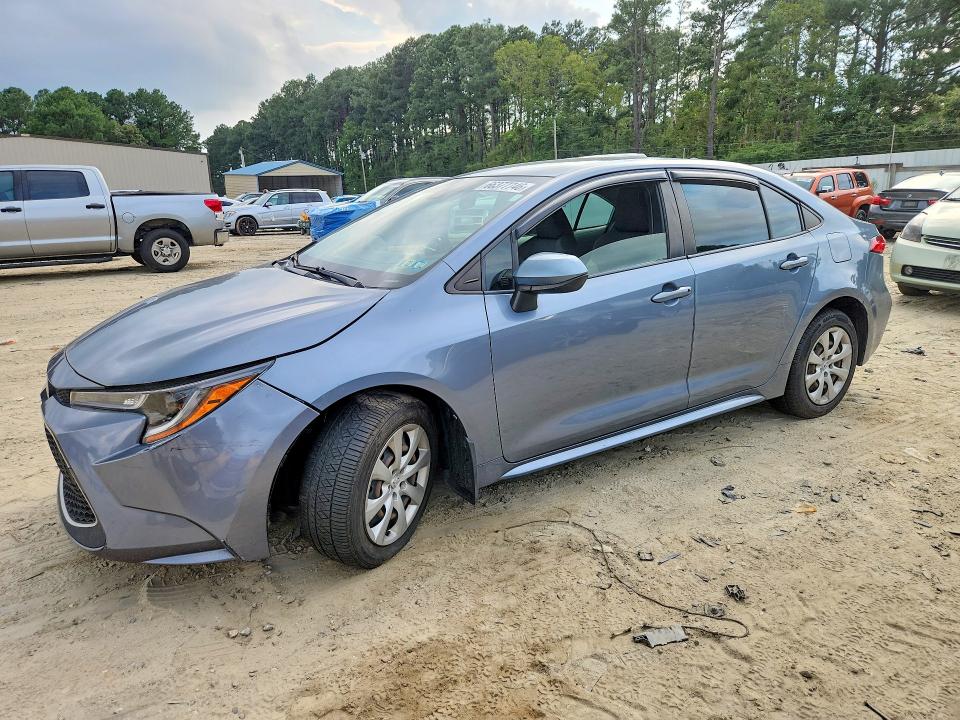 TOYOTA COROLLA 2021 with VIN JTDEPMAE5MJ161074 - Photo from auction