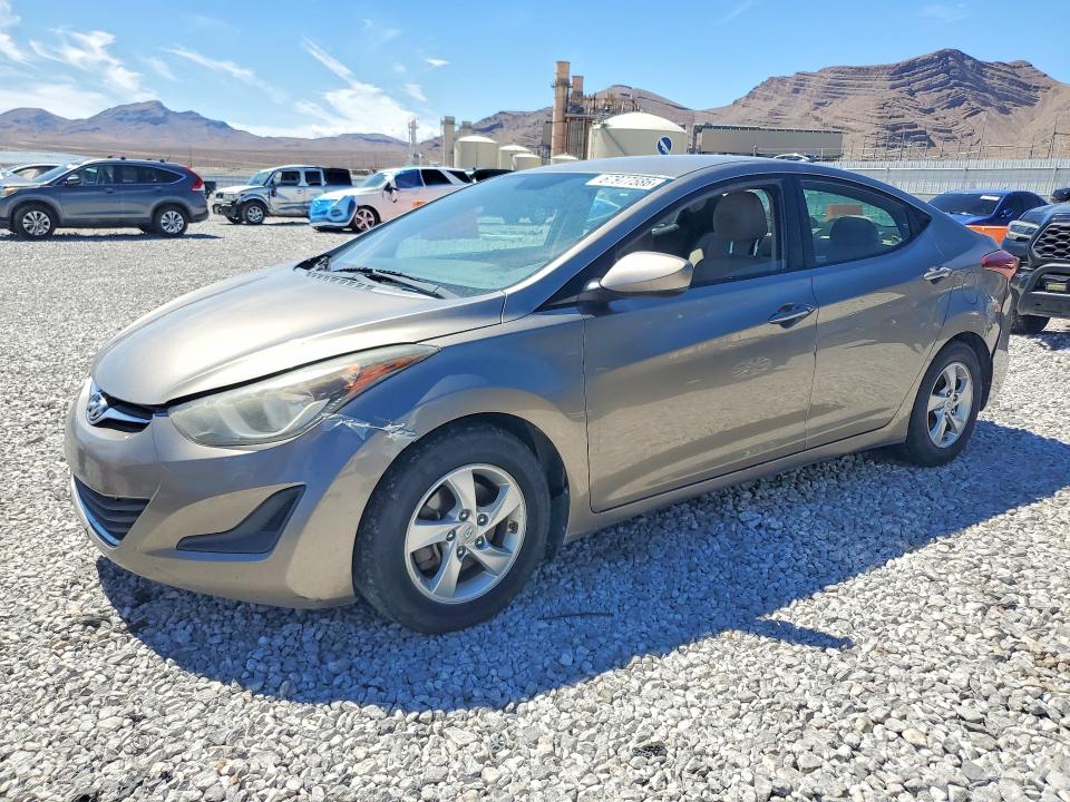 HYUNDAI ELANTRA 2014 with VIN 5NPDH4AE0EH528790 - Photo from auction