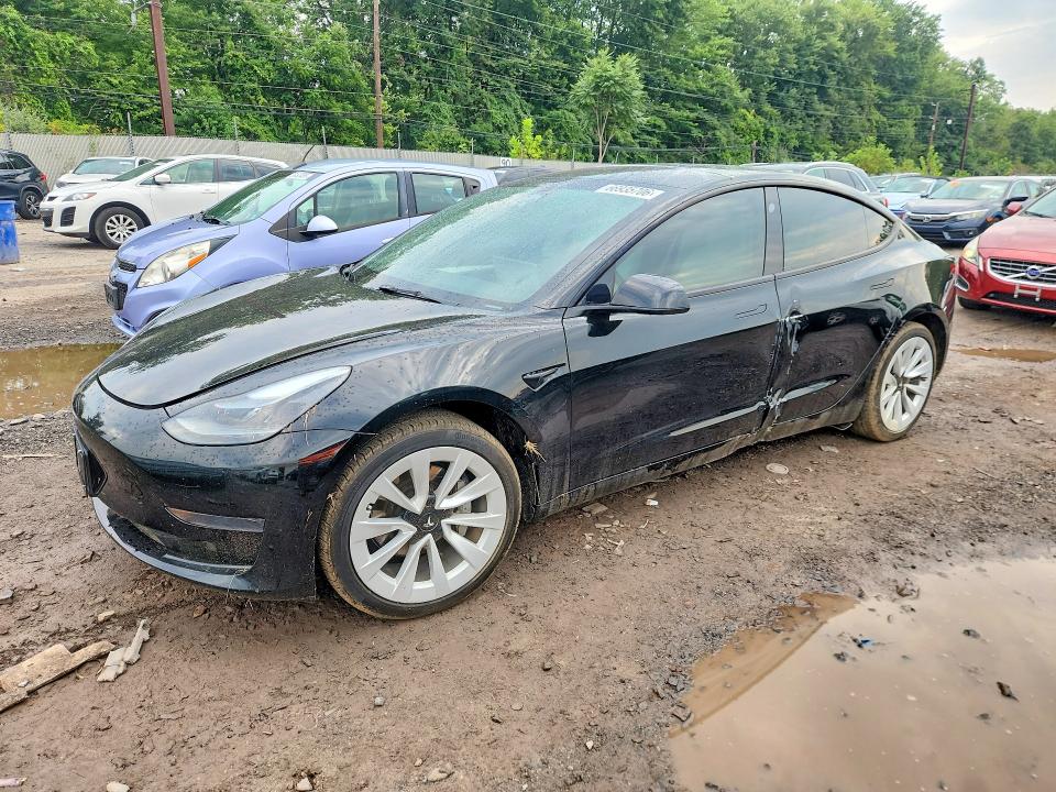 TESLA MODEL 3 2023 with VIN 5YJ3E1EA1PF680833 - Photo from auction