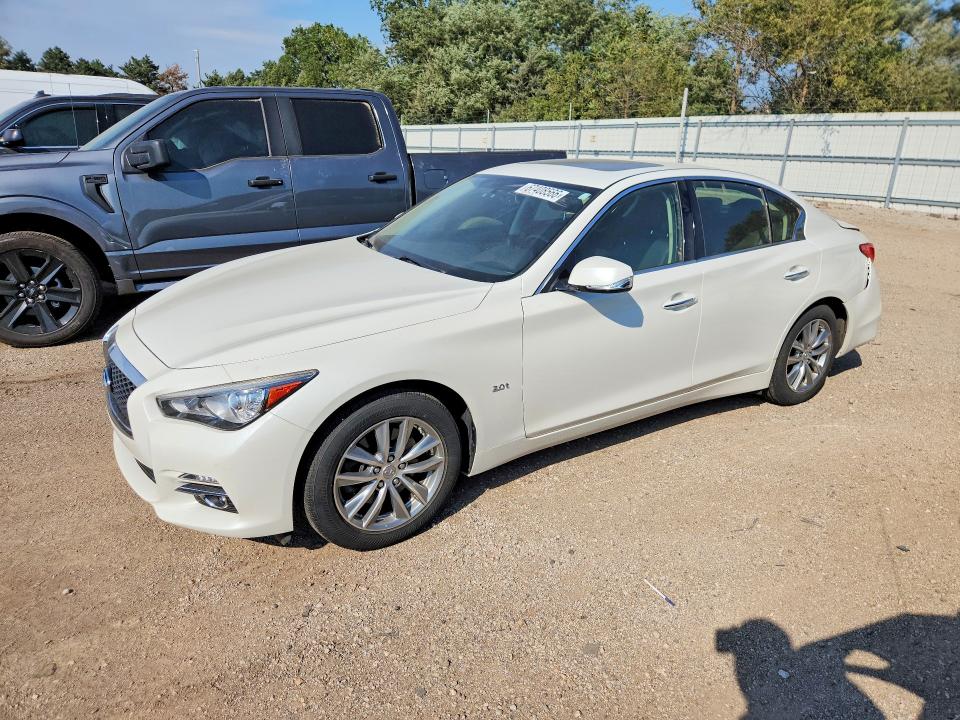 INFINITI Q50 2017 with VIN JN1CV7AR1HM680731 - Photo from auction