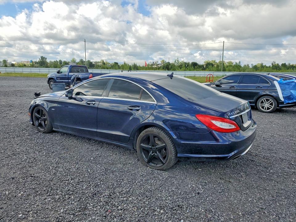 Photo 2 from auction – 2012 MERCEDES-BENZ CLS with VIN WDDLJ9BB5CA037790