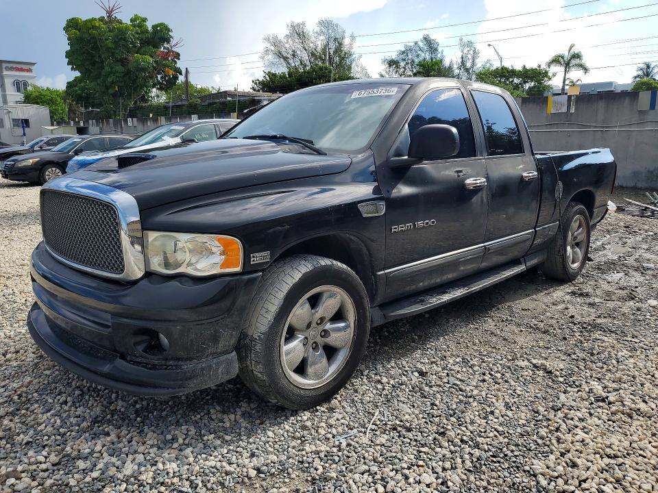 DODGE RAM 1500 2005 with VIN 1D7HA18D45S141202 - Photo from auction