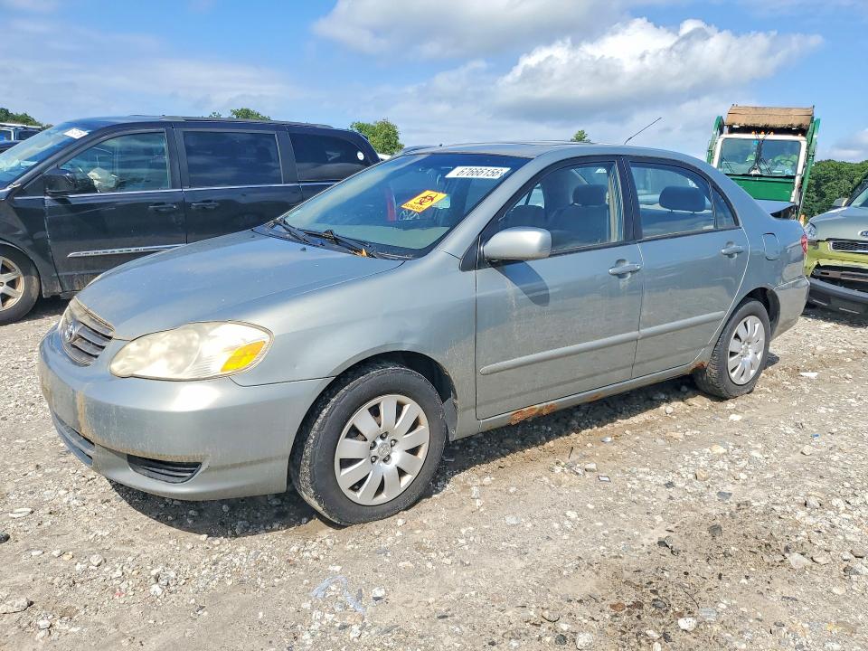 TOYOTA COROLLA 2004 with VIN 2T1BR32E84C231992 - Photo from auction