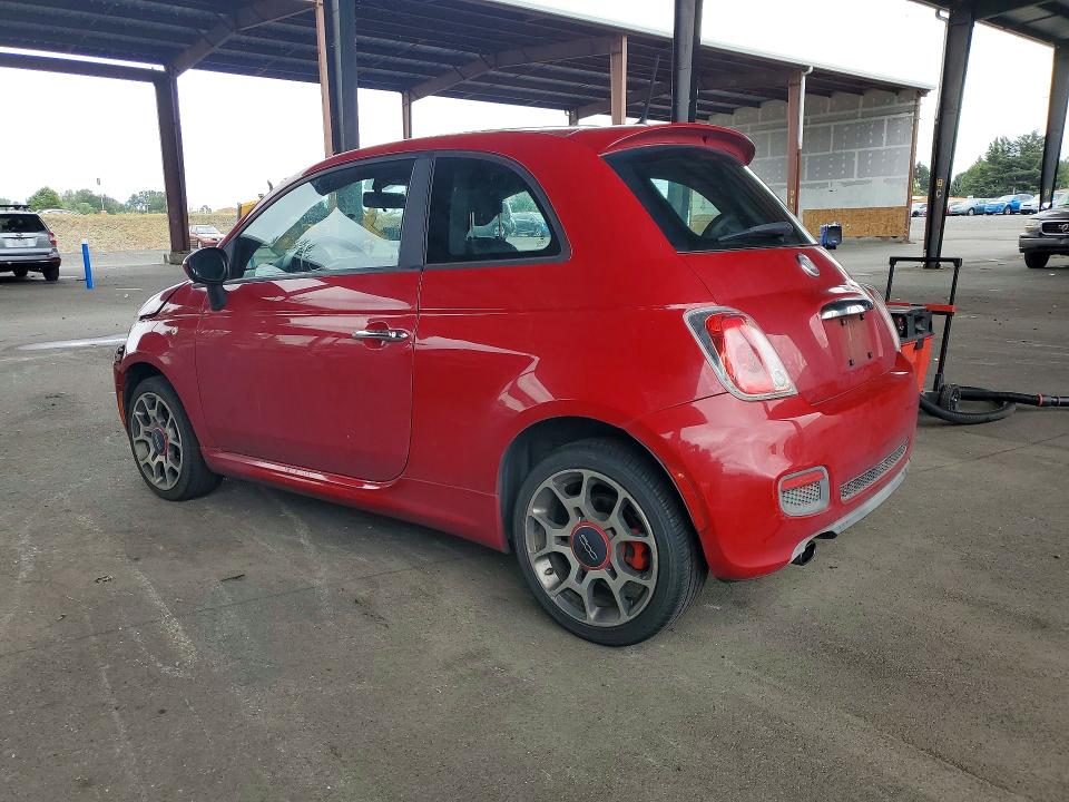 Photo 2 from auction – 2012 FIAT 500 with VIN 3C3CFFBR5CT287888
