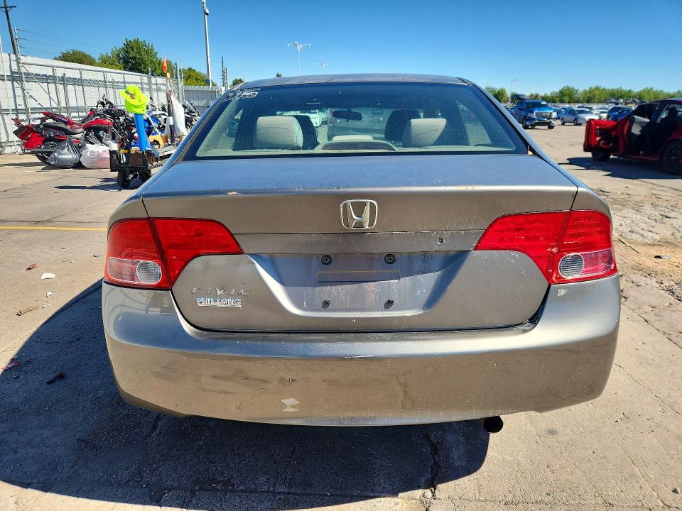 Photo 6 from auction – 2006 HONDA CIVIC with VIN JHMFA15876S005235