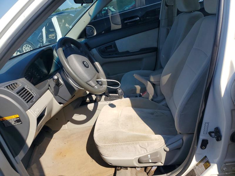 Photo 7 from auction – 2005 KIA SPECTRA with VIN KNAFE121855200445